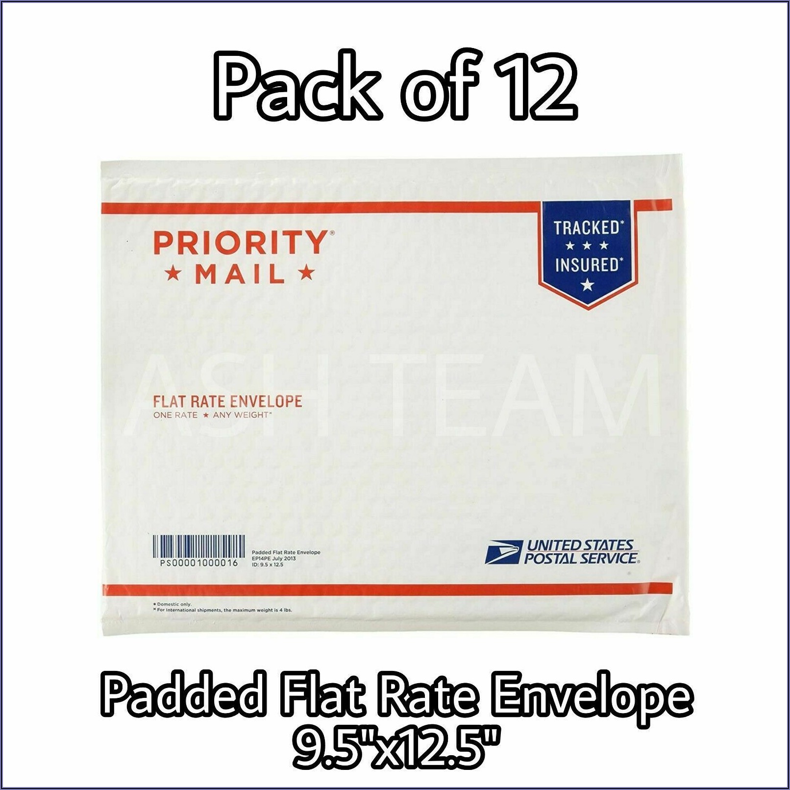 postage rate for priority mail envelope