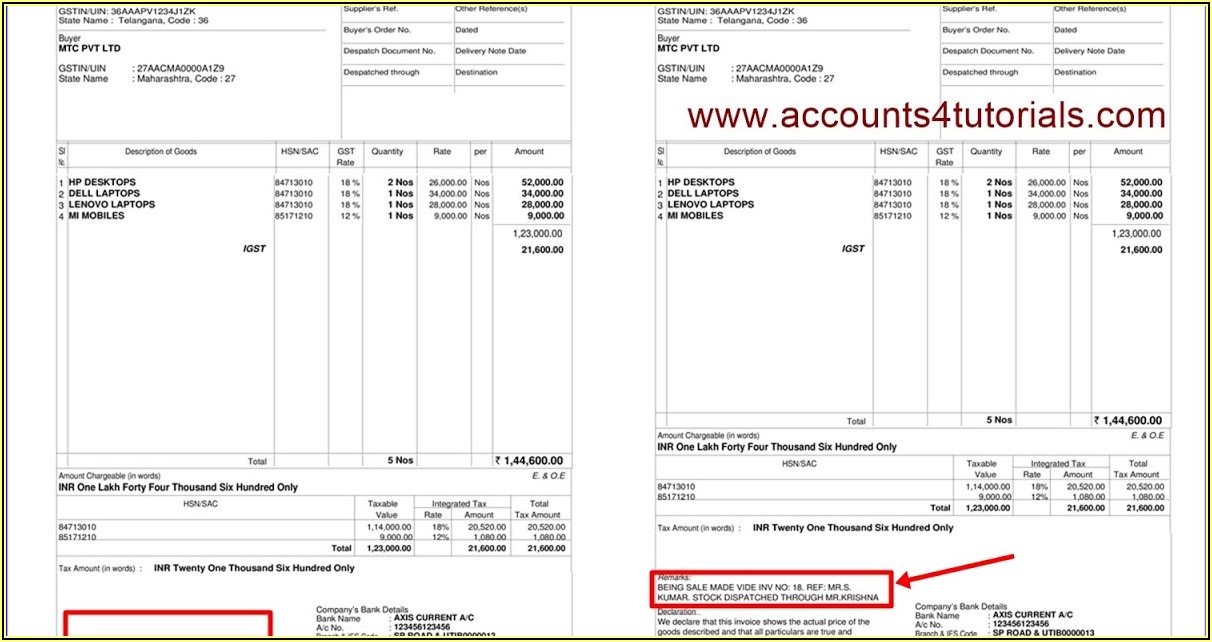  Tally Tax Invoice Format In Word Free Download Invoice Resume 