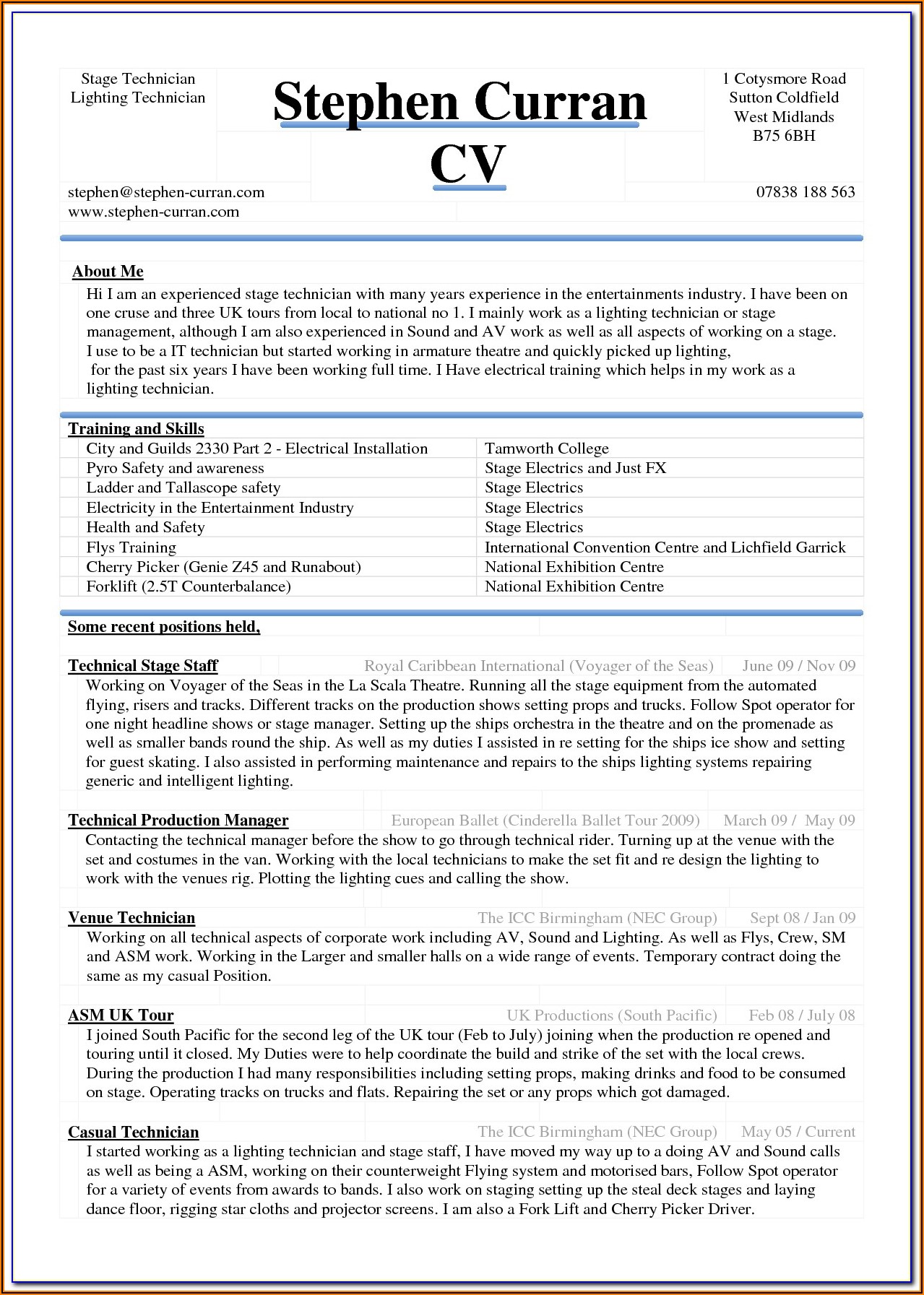 Free Resume Template Word Doc Resume Resume Template Collections 