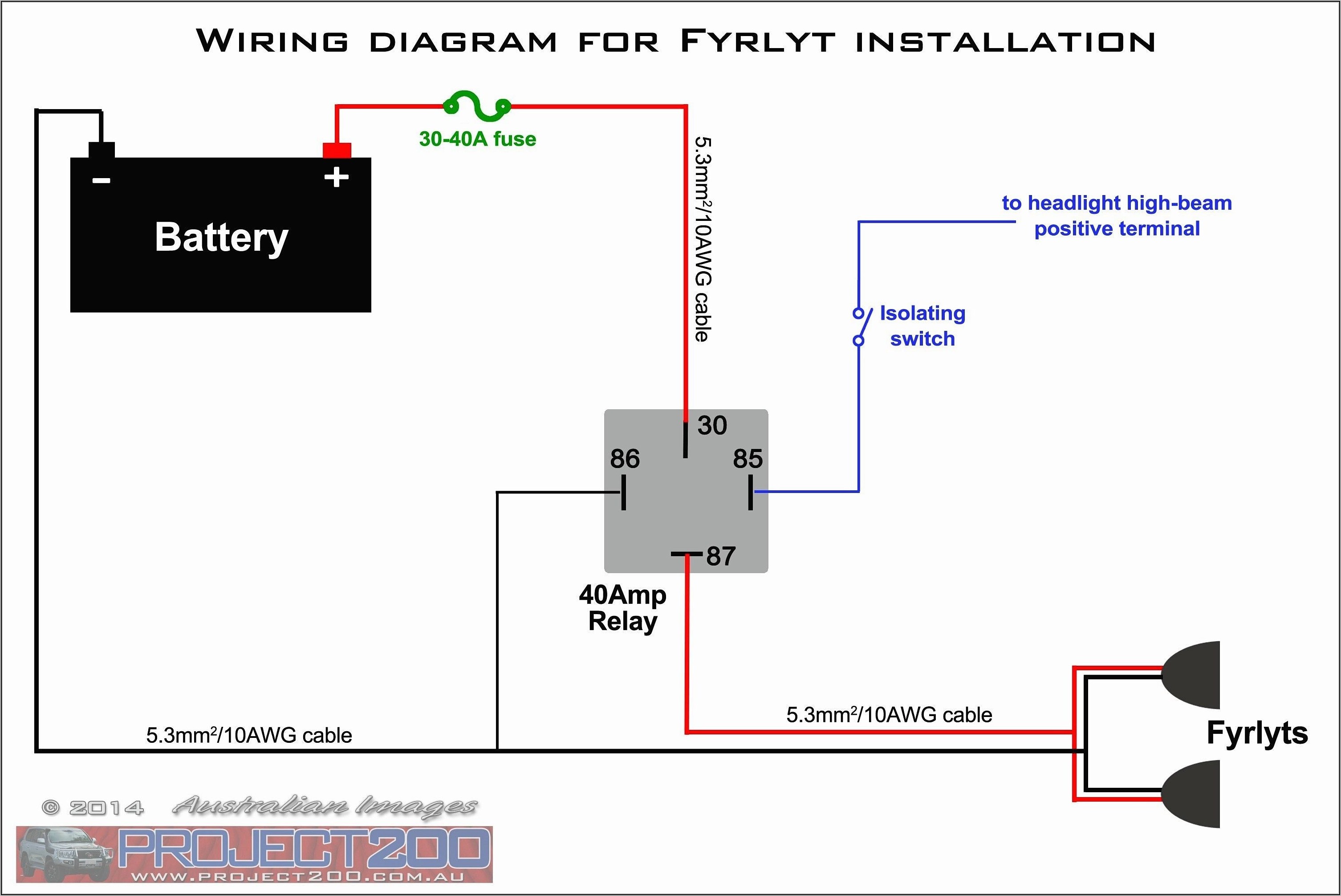 5 Pin Relay Wiring Diagram For Light Bar - Diagrams : Resume Template