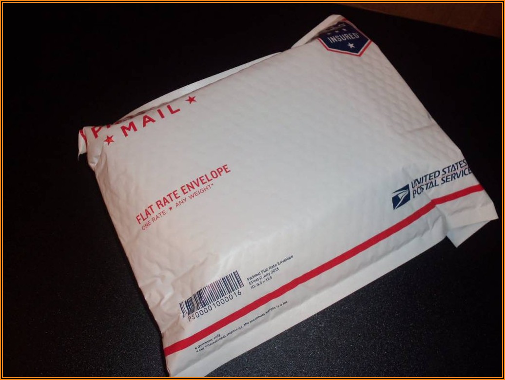 does usps flat rate envelope include tracking