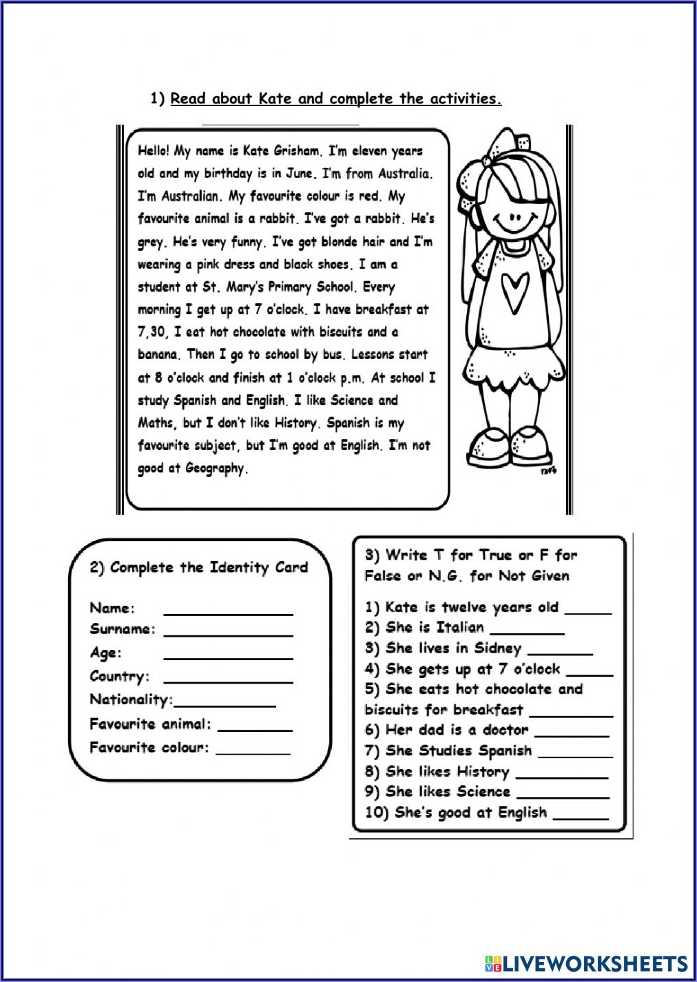 Reading Comprehension Worksheets Word Document Worksheet Resume 
