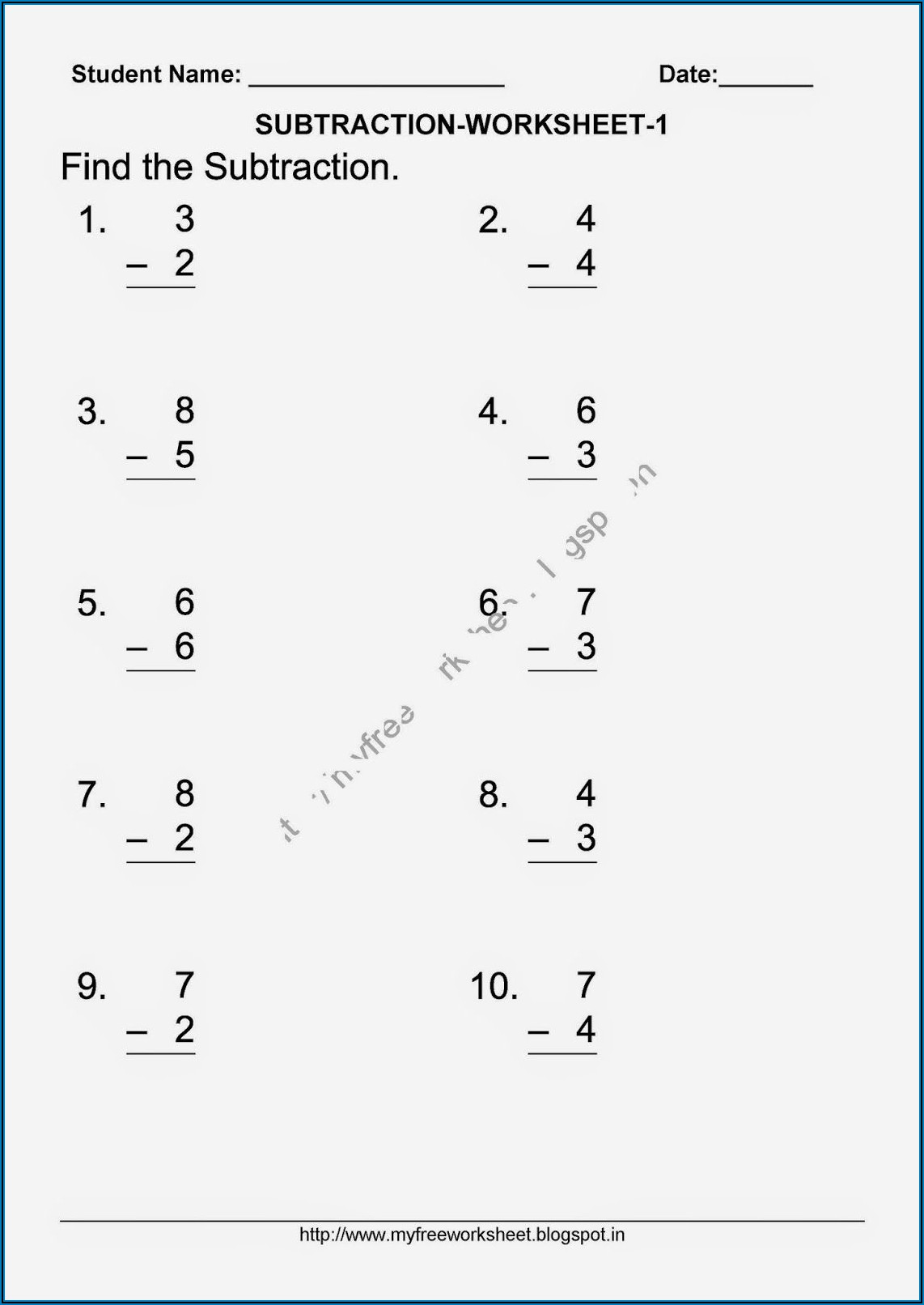 Whole Numbers Worksheets For Grade 1 Worksheet Resume Template 