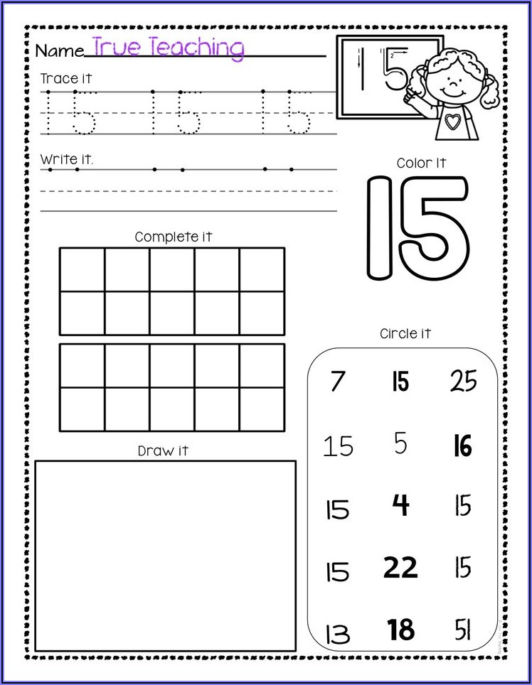 Worksheets Numbers 11 20 Kindergarten Worksheet Resume Template Collections XQPkLYKzEe